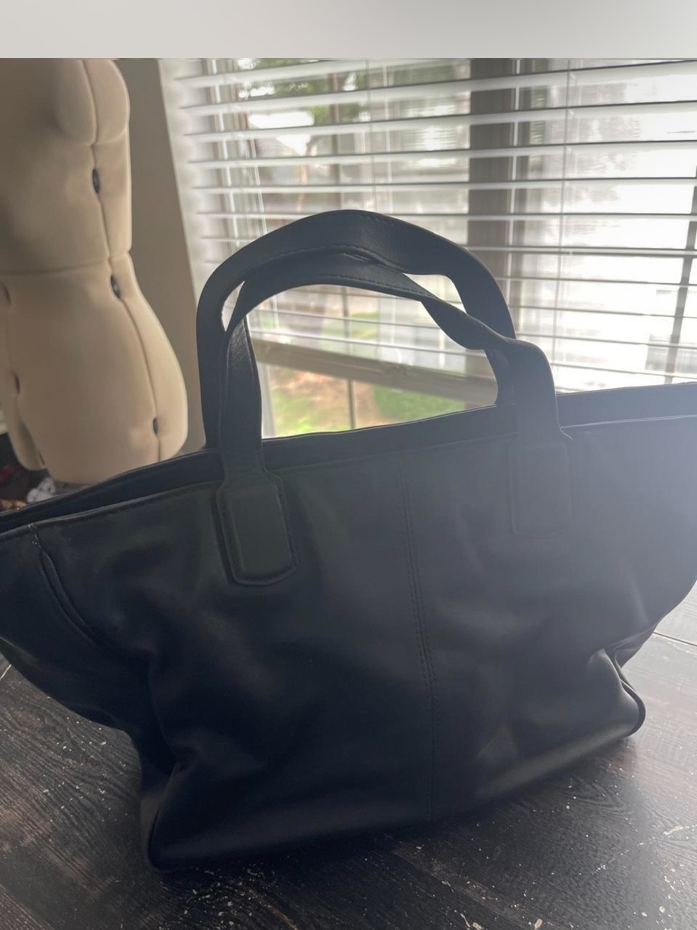RARE Marc Jacobs Flash Black Embossed Leather Weekend Bag tote with Straps - Picture 5 of 15